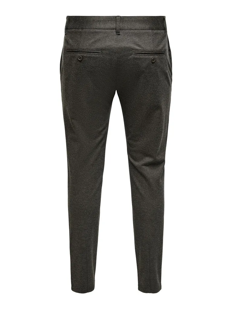 Only & Sons Mark - sildebensmønstrede Comfort pants