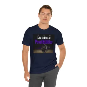 Possibilities T-shirts-Funny Cat graphic tees-custom t shirt printing | Life Possibilities t-shirt novelty