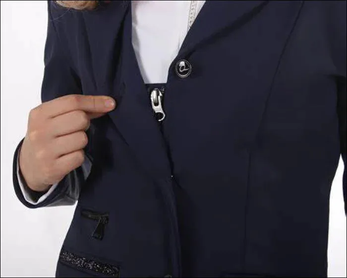 QHP Women's Juliet Competition Jacket -Blue