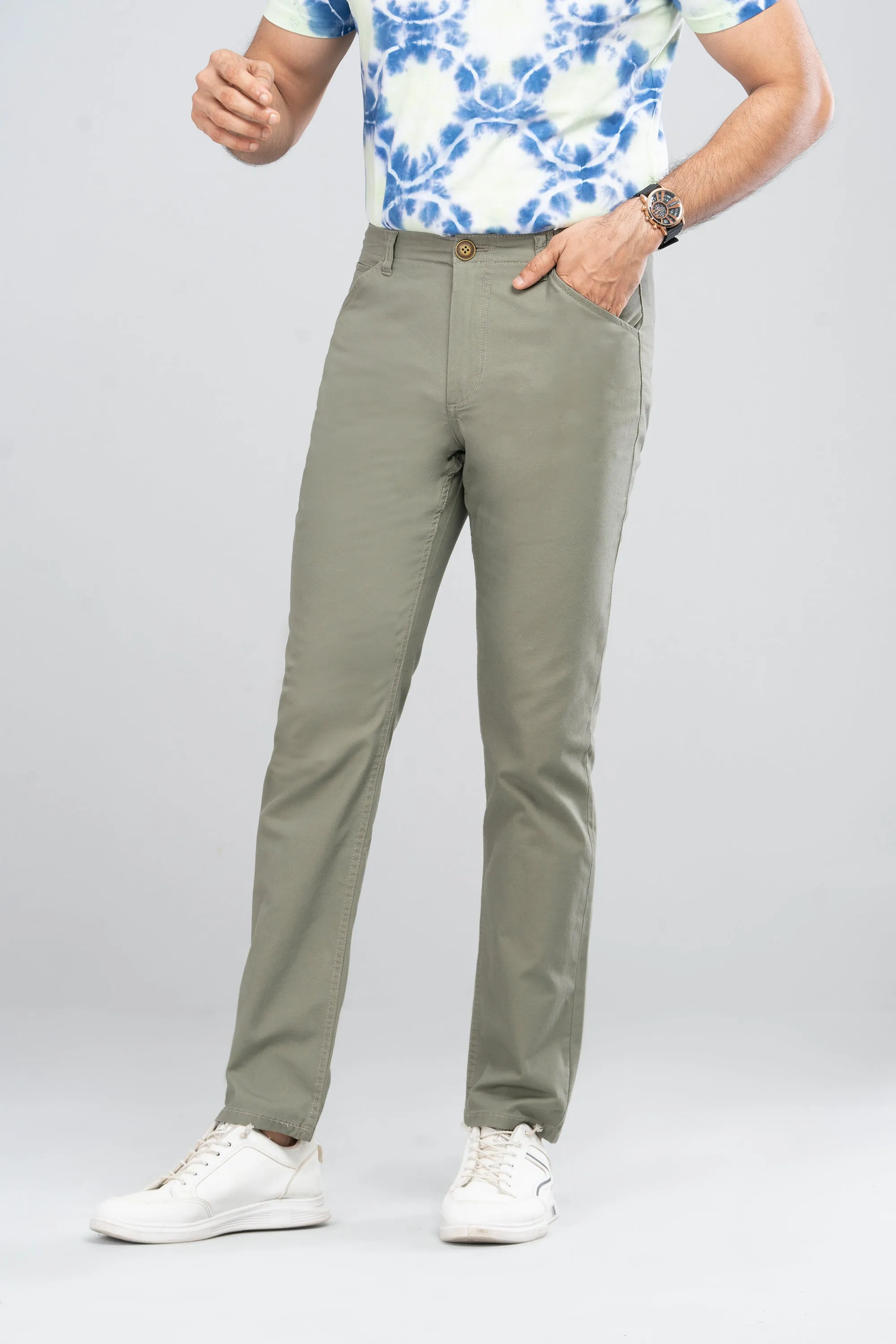 Regular Fit Cotton Chinos