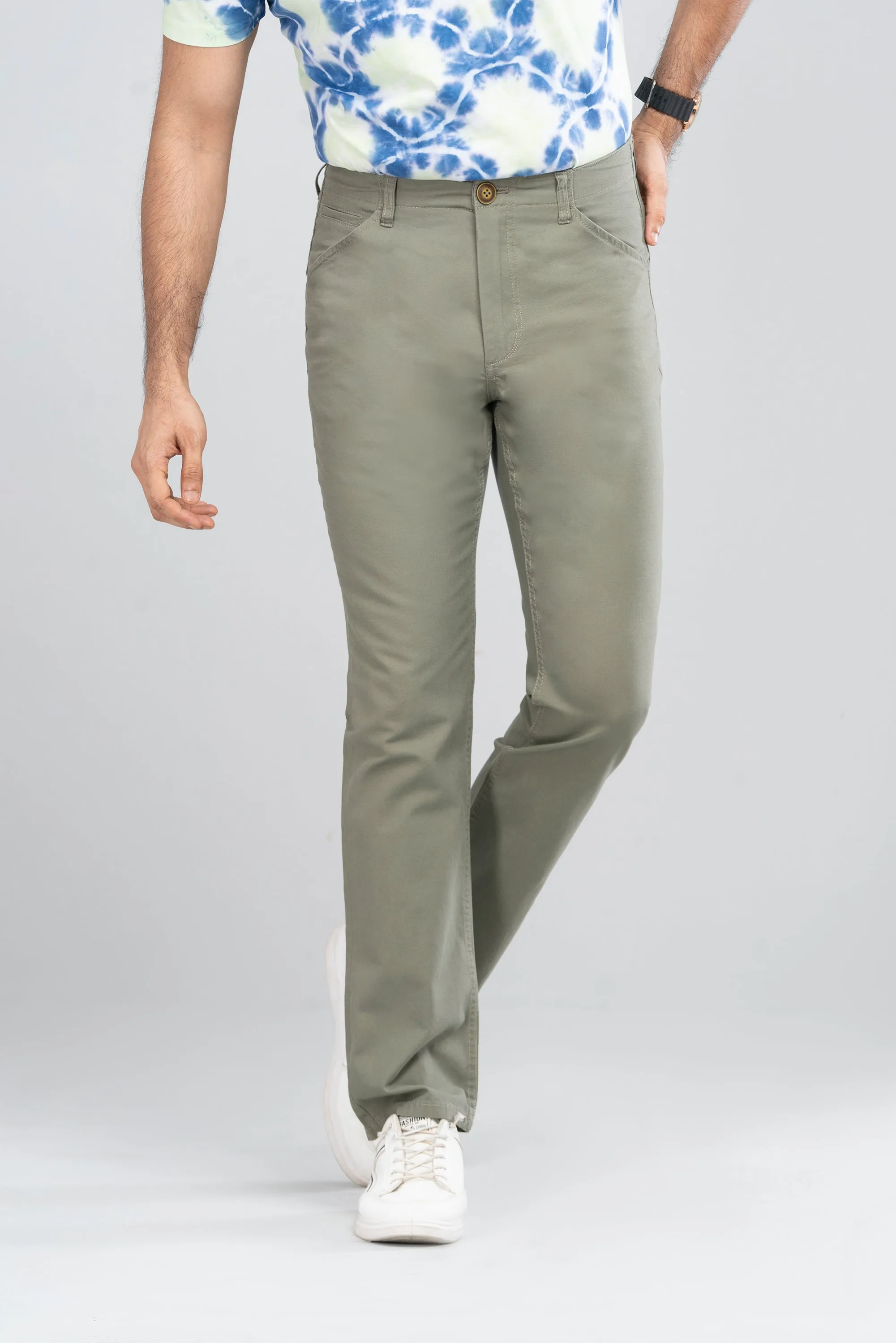 Regular Fit Cotton Chinos