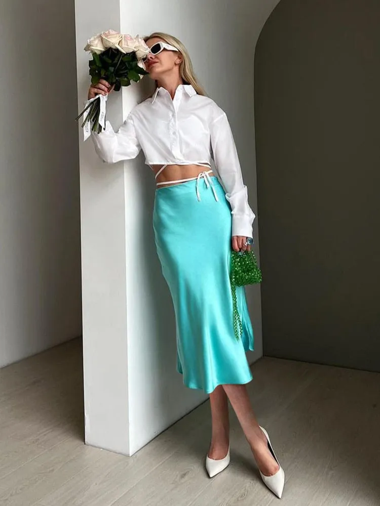 Satin Skirt