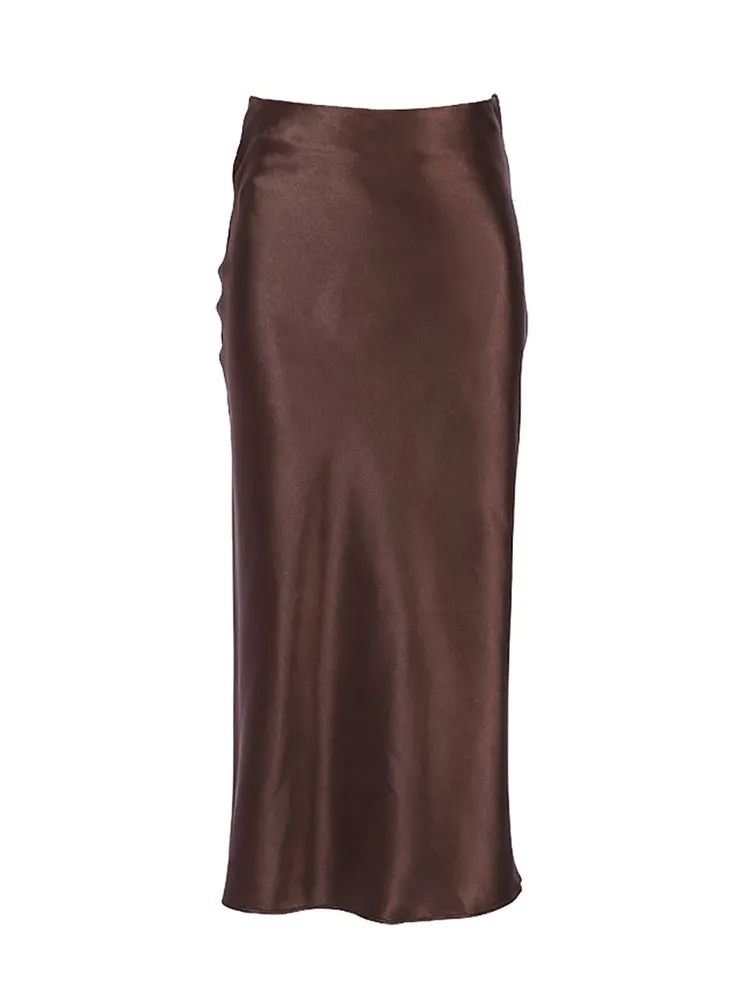 Satin Skirt
