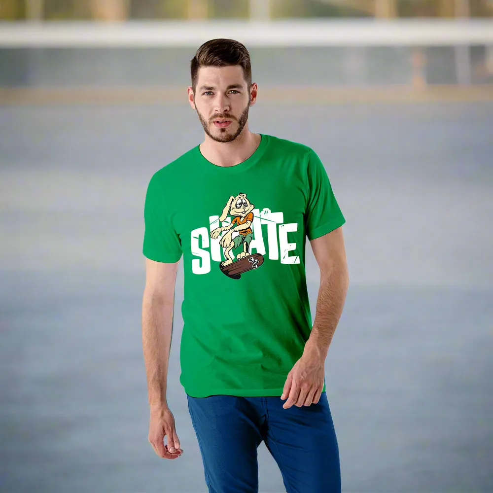 Skate - Polycotton Round Neck Graphic T-Shirt