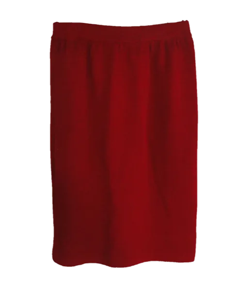 St. John Skirt Red Haute Size 2 SKU 000180