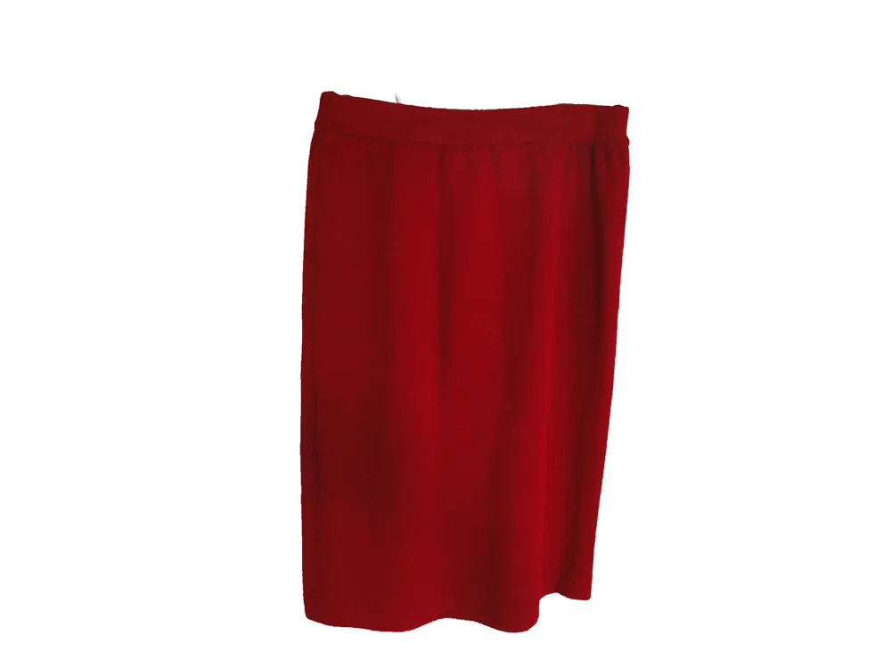 St. John Skirt Red Haute Size 2 SKU 000180