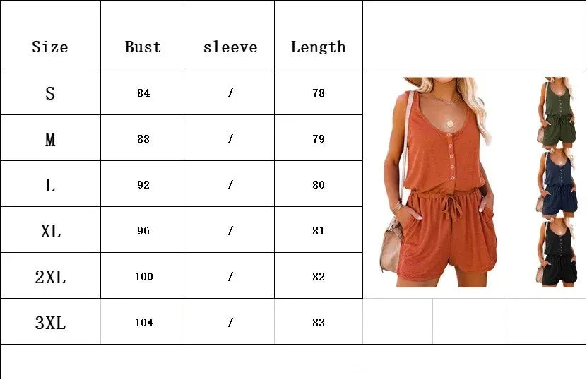 Stylish Sleeveless Wide Jumpsuit for Summer