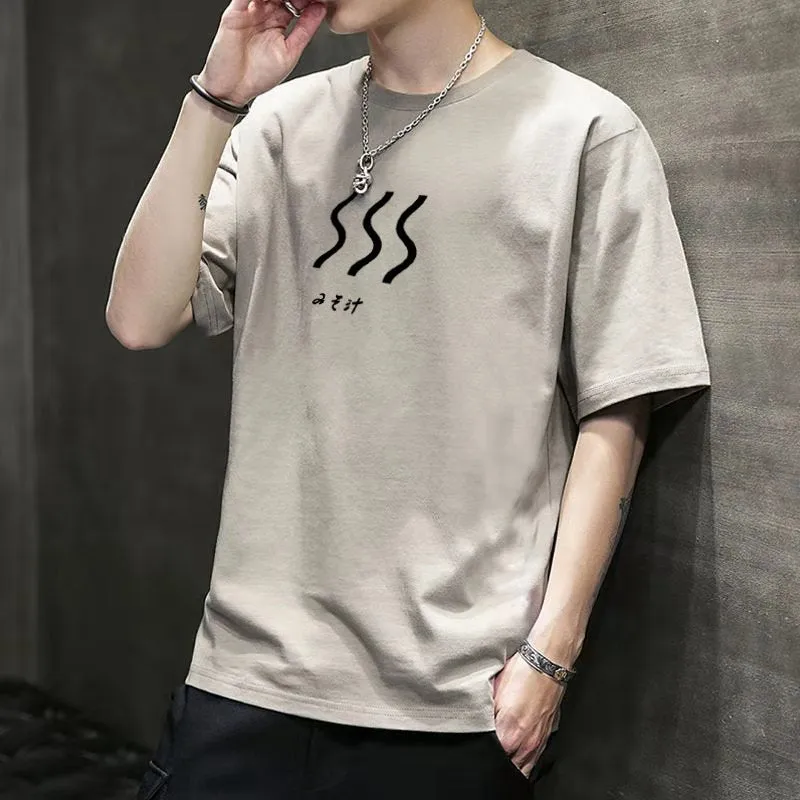 Summer Short Sleeve T-Shirt Trendy Loose Matching Teens Plus Size Tops T-Shirt