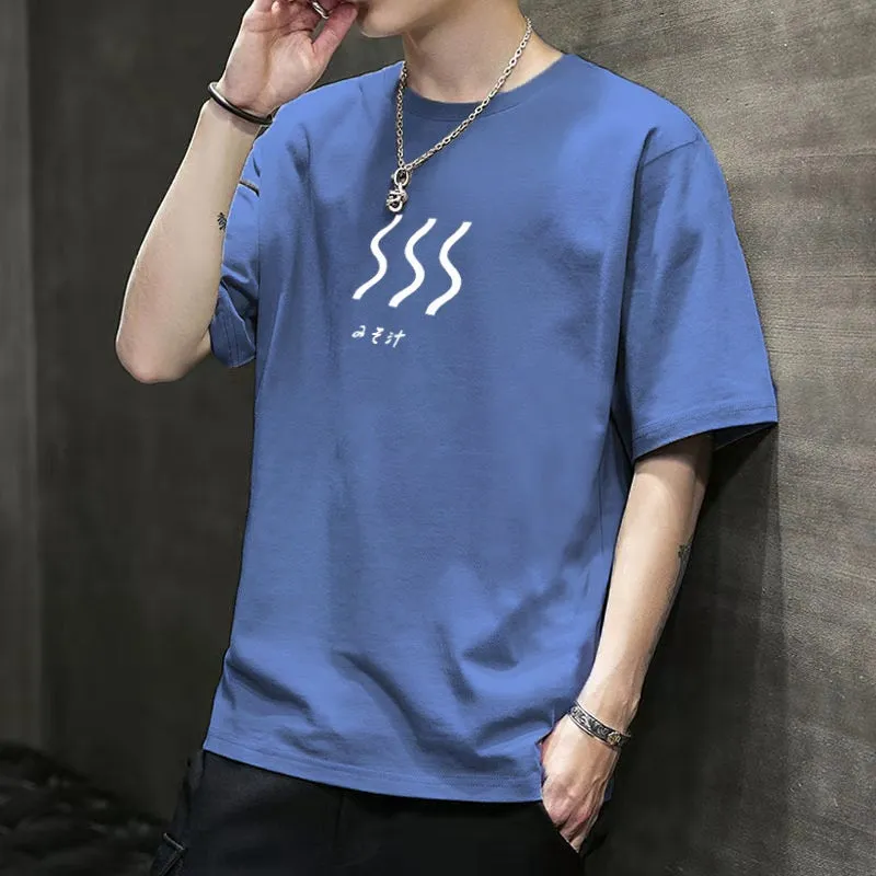Summer Short Sleeve T-Shirt Trendy Loose Matching Teens Plus Size Tops T-Shirt