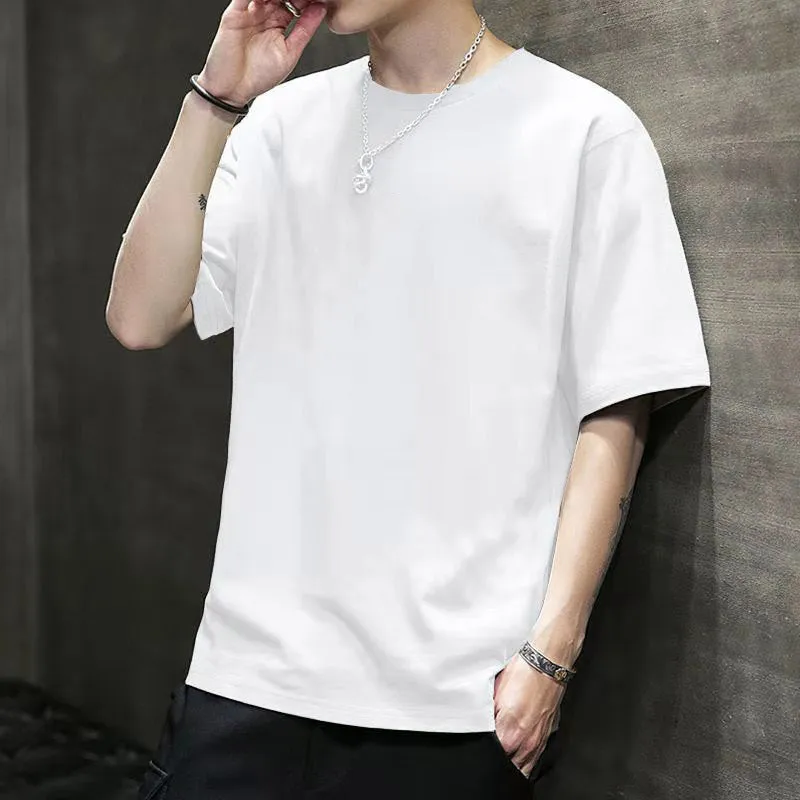 Summer Short Sleeve T-Shirt Trendy Loose Matching Teens Plus Size Tops T-Shirt
