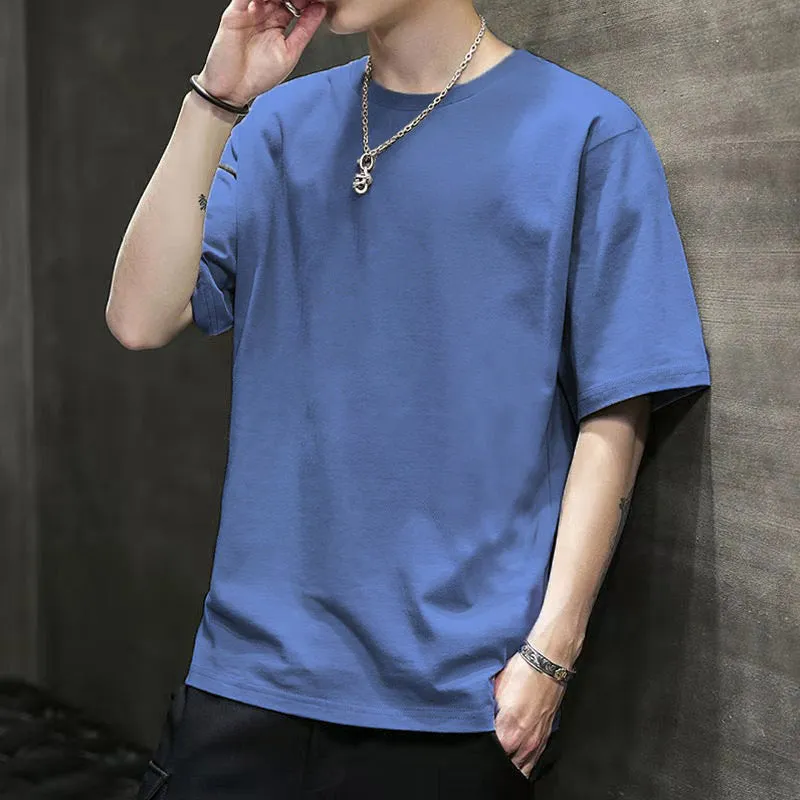 Summer Short Sleeve T-Shirt Trendy Loose Matching Teens Plus Size Tops T-Shirt