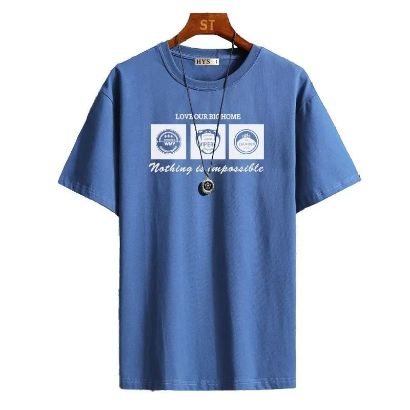 Summer Short Sleeve T-Shirt Trendy Loose Matching Teens Plus Size Tops T-Shirt