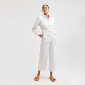 Swansea Boiler Suit (Off-White)