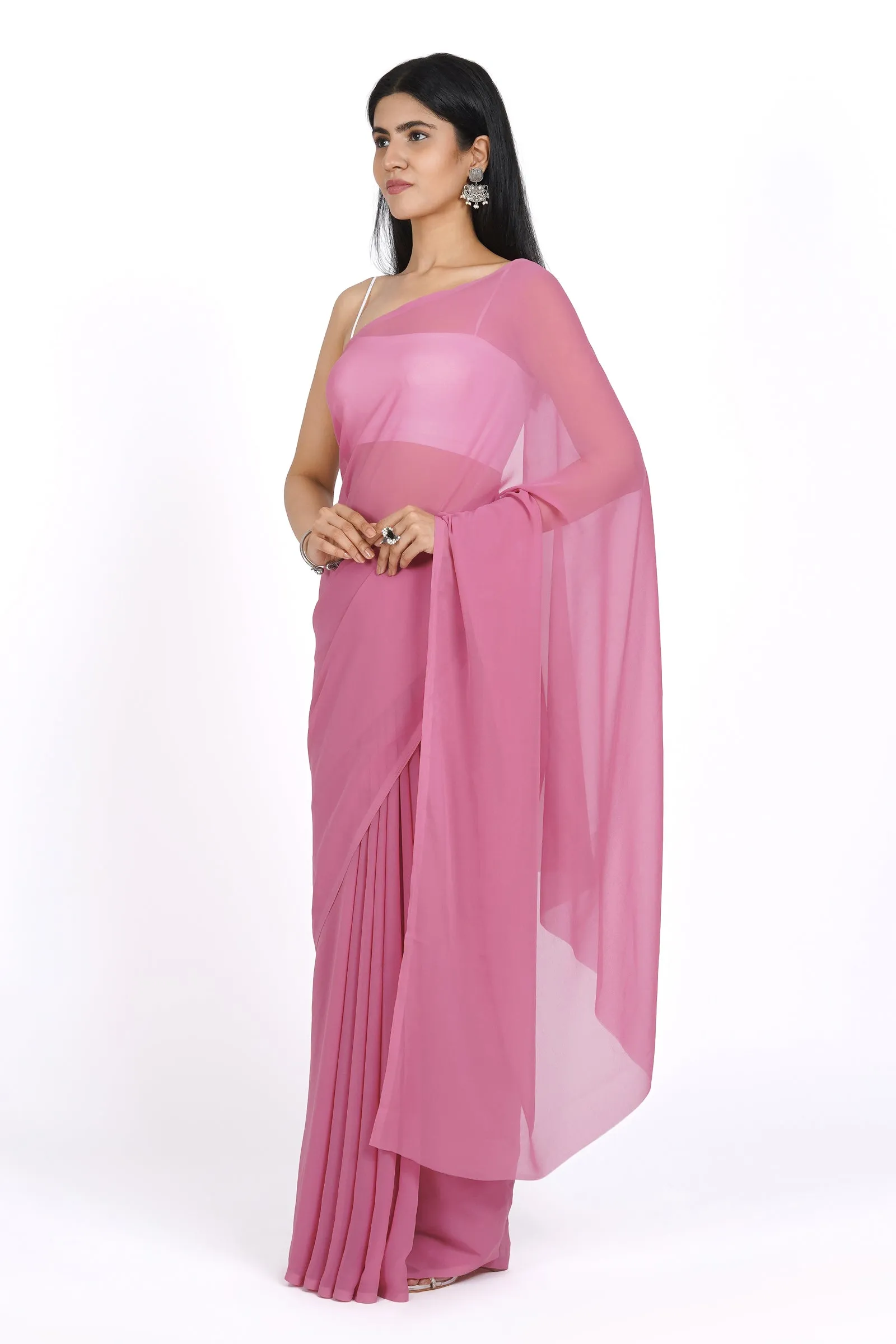 Teejh Avanti  Georgette Saree