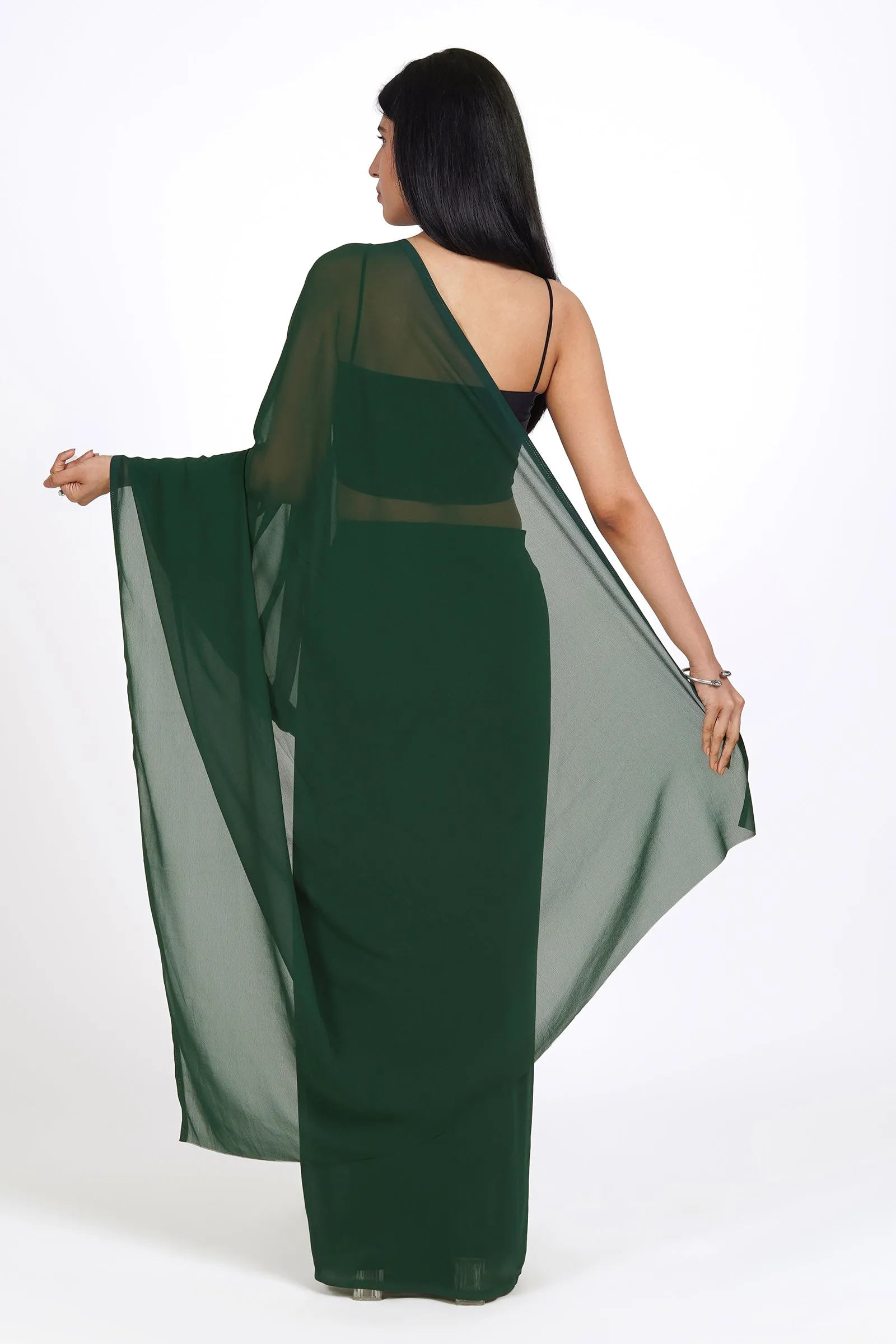 Teejh Parineeti  Georgette Saree