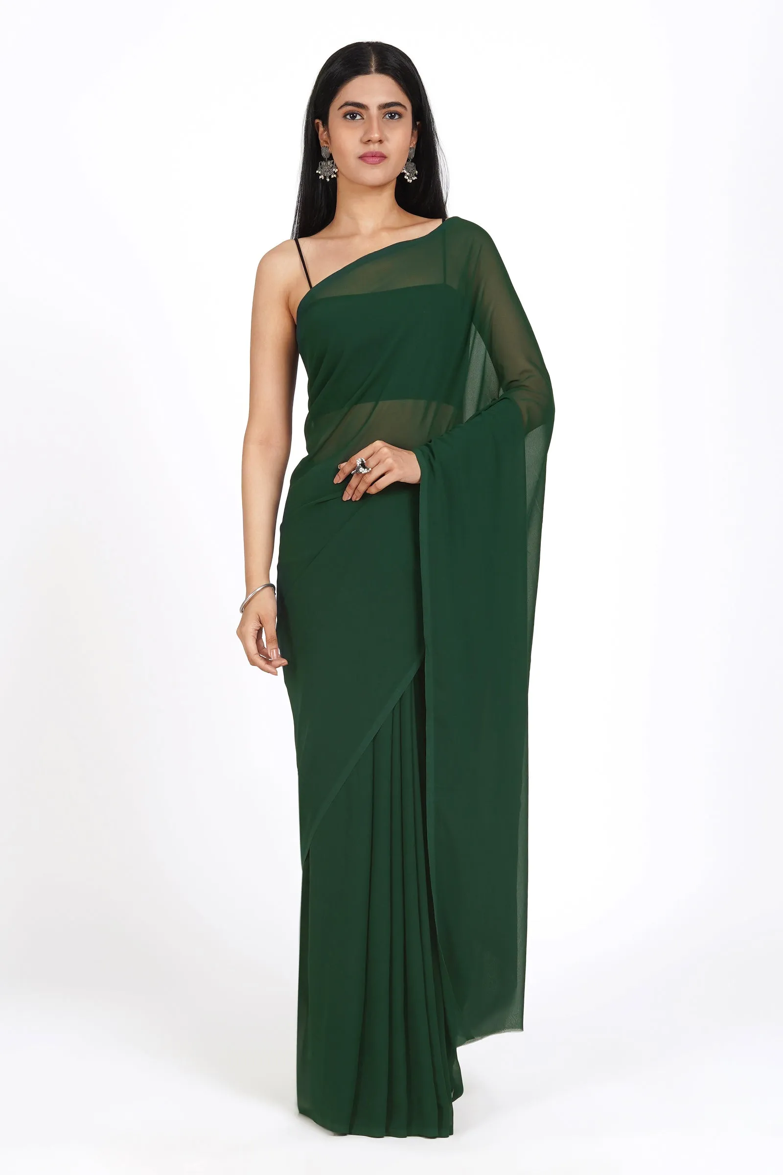 Teejh Parineeti  Georgette Saree