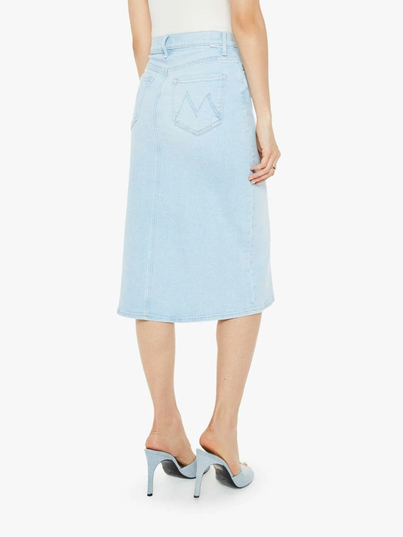 The Swooner Straight A Midi Skirt