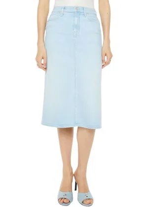 The Swooner Straight A Midi Skirt