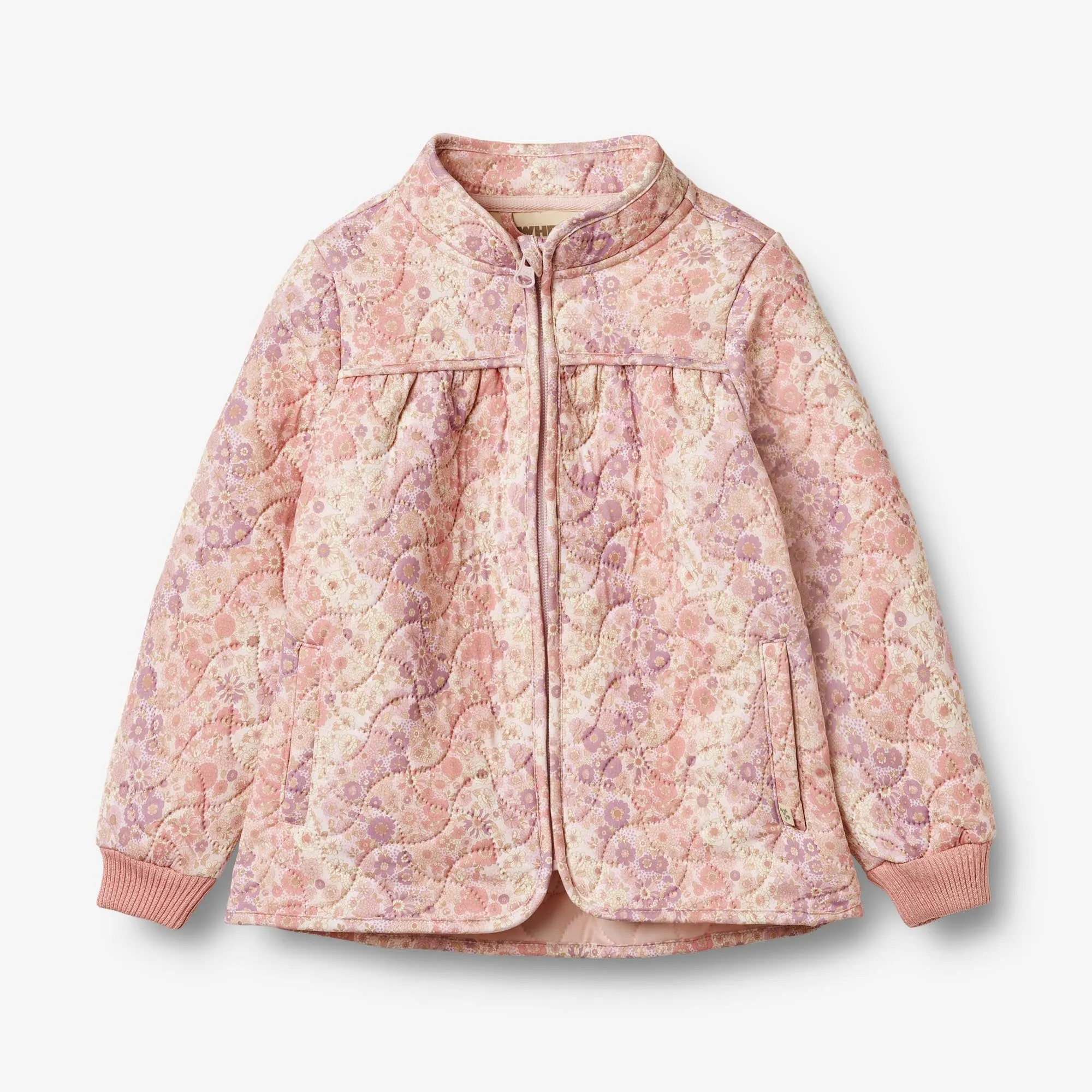 Thermo Jacket Thilde - lilac flower rainbow