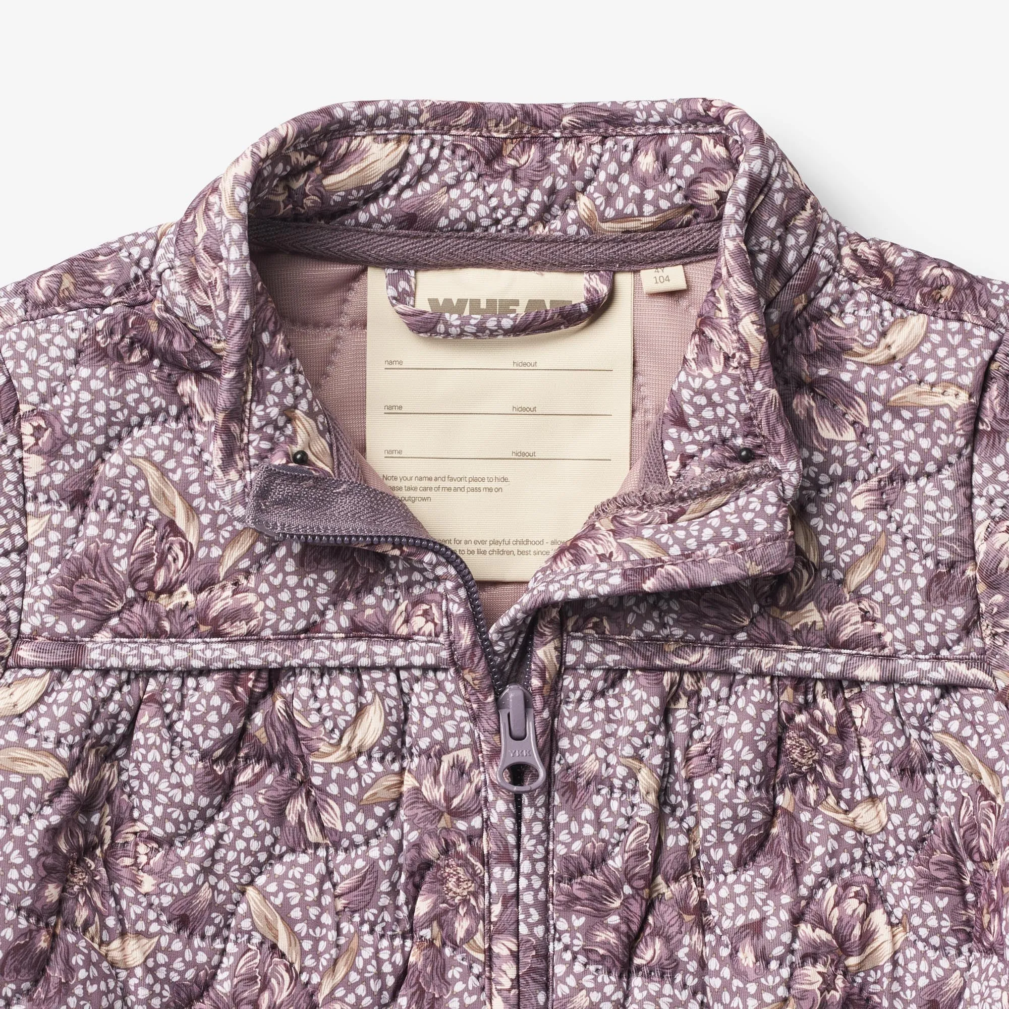 Thermo Jacket Thilde - lilac tulips
