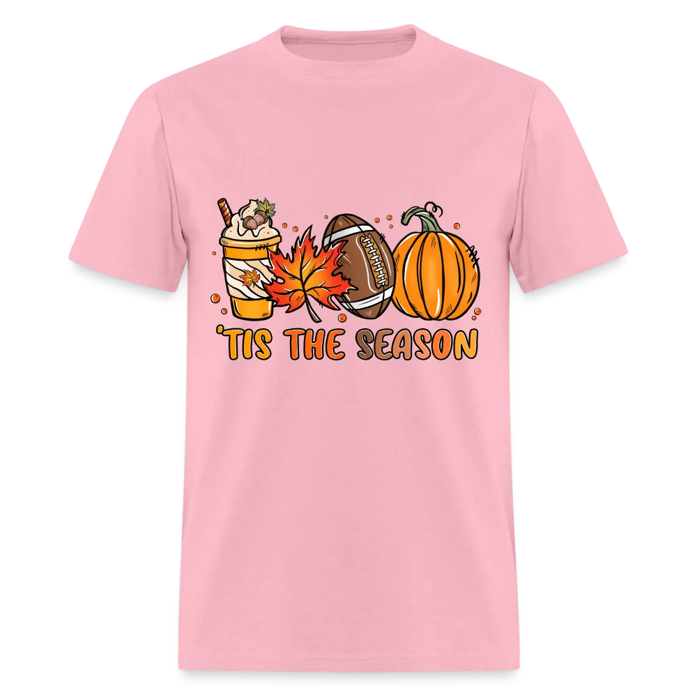Tis The Season T-Shirt (Fall, Football, Pumpkins)