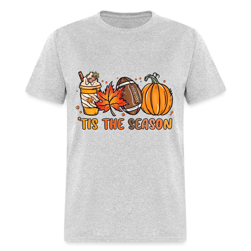 Tis The Season T-Shirt (Fall, Football, Pumpkins)