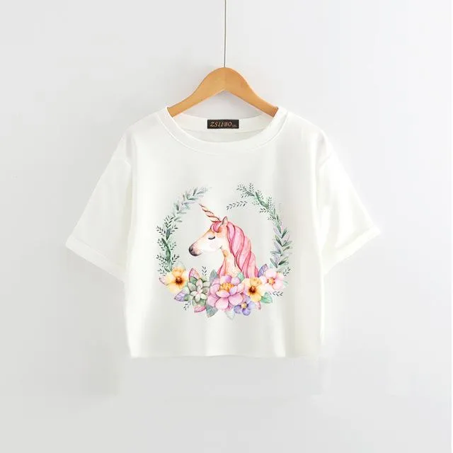 Unicorn T Shirt Summer