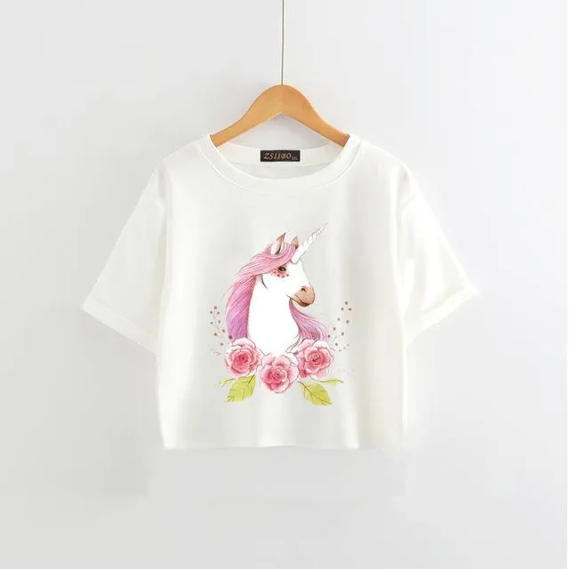 Unicorn T Shirt Summer