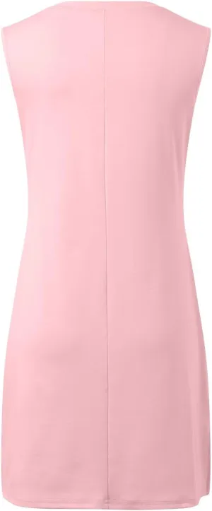 V-Neck Summer Casual Beach Dress for Women 2025 Vacation Women's Sleeveless Trendy Casual Sundress with Split