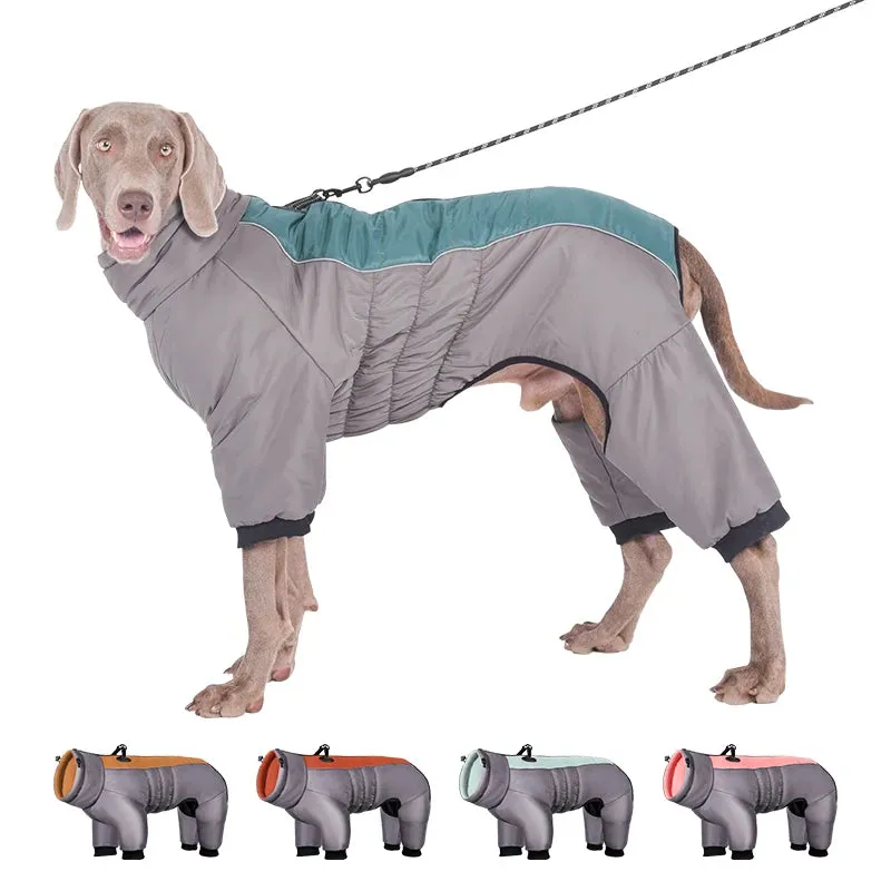 Warm Winter Waterproof Dog Jumpsuit