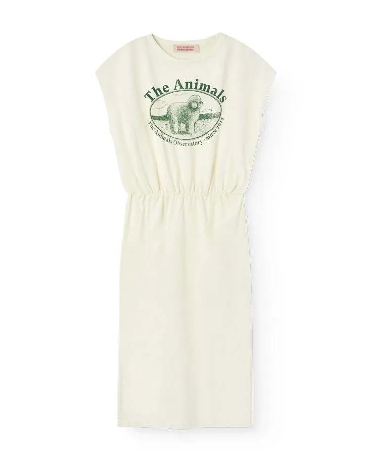 White Poodle Orca Midi Dress