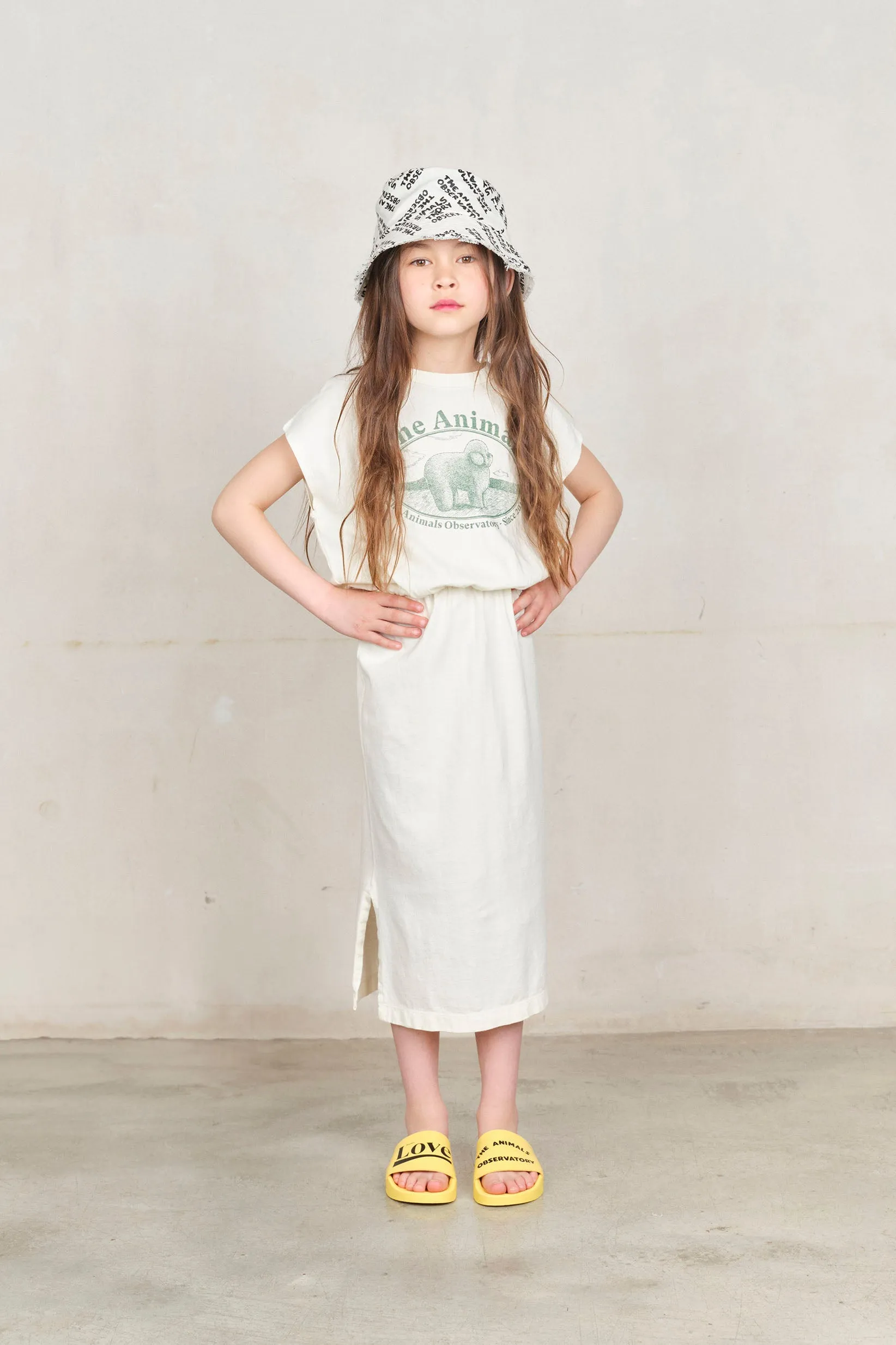 White Poodle Orca Midi Dress