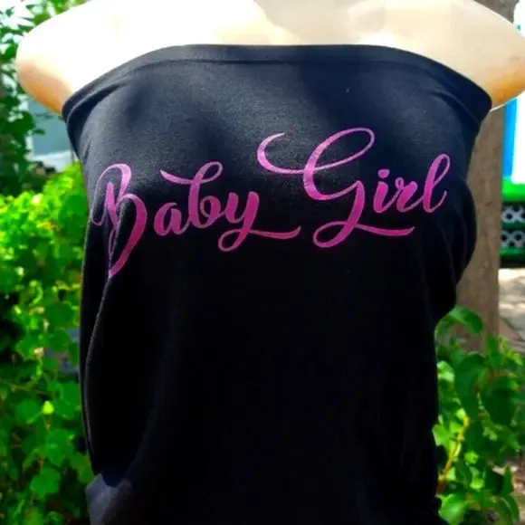 Women's Black Off the Shoulder Romper