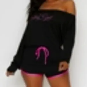Women's Black Off the Shoulder Romper