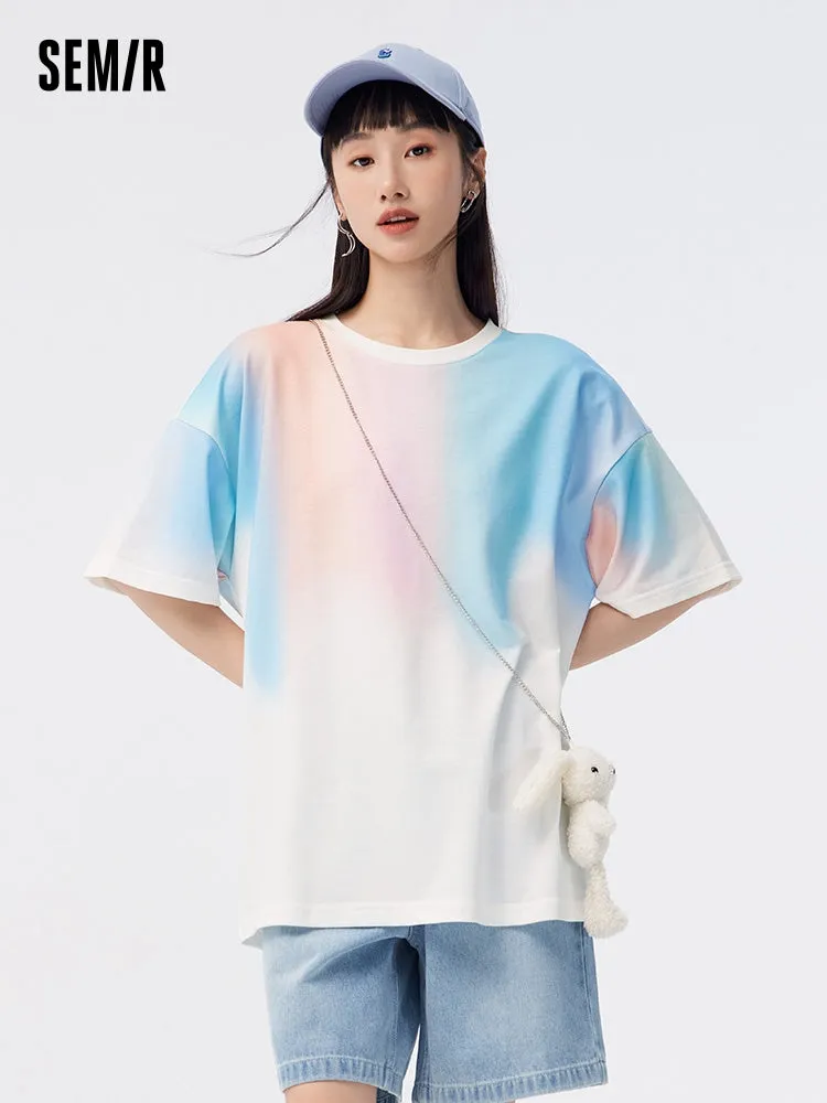 Women's Round Neck Short Sleeves T-Shirt