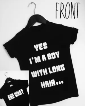 Yes I'm A Boy With Long Hair