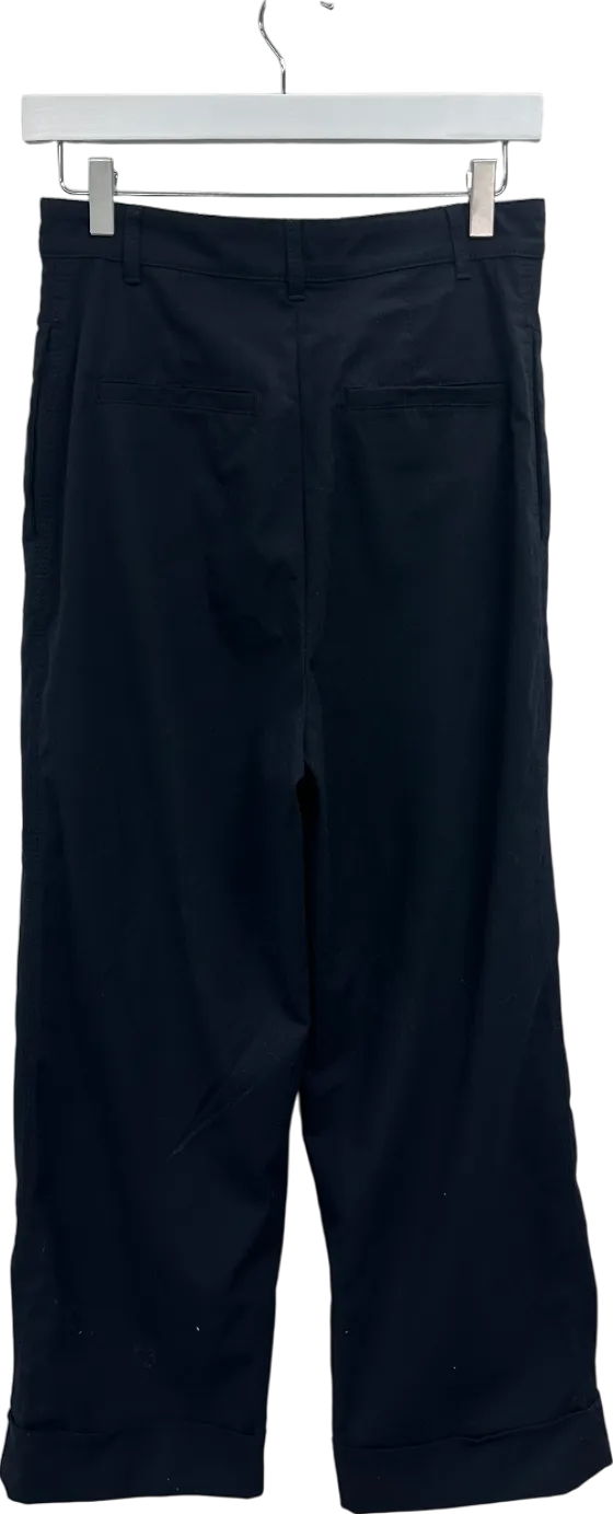 ZARA Blue Cuffed Chinos UK 10